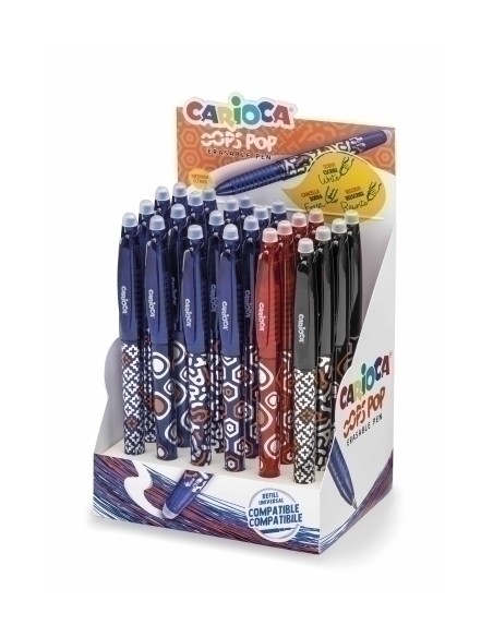 BOLIGRAFO CARIOCA OOPS POP BORR. EXP.24