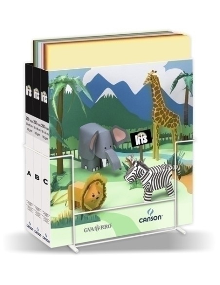 CARTULINA 50x65 IRIS Cj.SOPORT.MET.VACIO