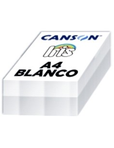 PACK 250H CARTULINA IRIS A4 185GR BLANCO
