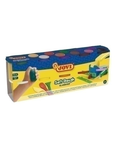 PLASTILINA JOVI BLANDIVER SURTIDO C/10