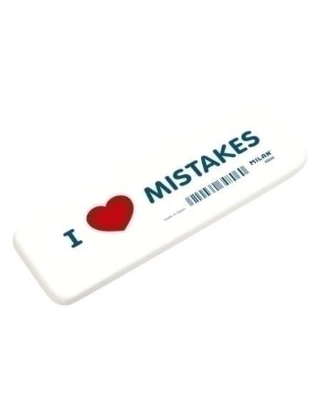 GOMA BORRAR MILAN I LOVE MISTAKES C/6