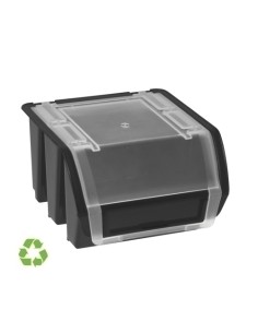 GAVETA ARCHIVO 2000 0.5L C/TAPA 11X11.5X7.5 NEG