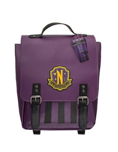 MOCHILA NEVERMORE ACADEMY MORADO CINEREPLICAS CR2482