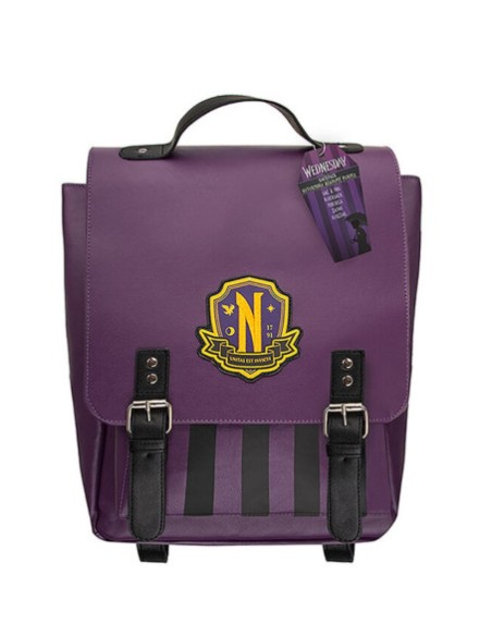MOCHILA NEVERMORE ACADEMY MORADO CINEREPLICAS CR2482