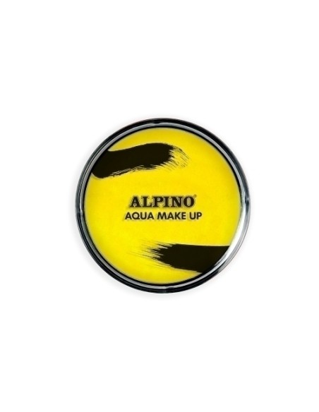 ALPINO POLVERA MAQUILLAJE AL AGUA 14GR AMARILLO