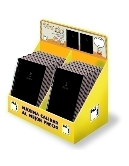 EXP. 24 CUAD PACSA FIRST CLASS 120H 5X5 100GR A4