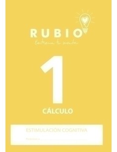 CUADERNO RUBIO A4 ESTIM.COGN.CALCULO 1 - Pack de 5 unidades