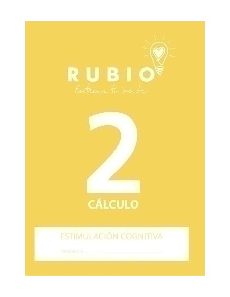 CUADERNO RUBIO A4 ESTIM.COGN.CALCULO 2 - Pack de 5 unidades