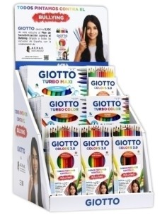 GIOTTO EXPOSITOR DE MESA TODOS PINTAMOS CONTRA EL BULLYING