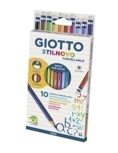 LAPICES COLOR GIOTTO STILNOVO BORRA 12 - Pack de 5 unidades