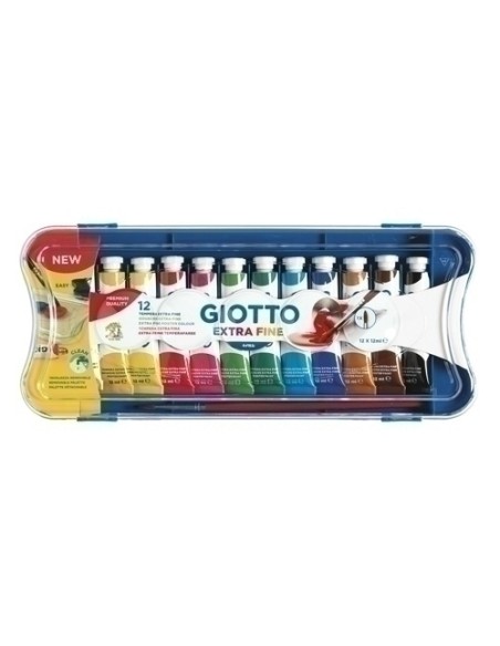 TEMPERA GIOTTO 12 ml ESTUCHE 12