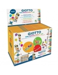 LAPICES COLOR GIOTTO PARTY C/60 - Pack de 10 unidades
