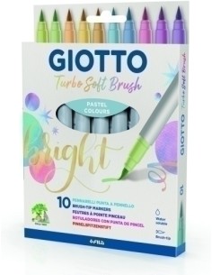 ROTUL.GIOTTO TURBO SOFT BRUSH PAST.E/10 - Pack de 10 unidades