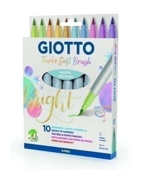 ROTUL.GIOTTO TURBO SOFT BRUSH PAST.E/10 - Pack de 10 unidades