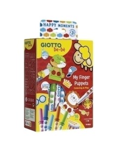 SET JUEGO GIOTTO BE-BE MY FINGER PUPPETS - Pack de 4 unidades