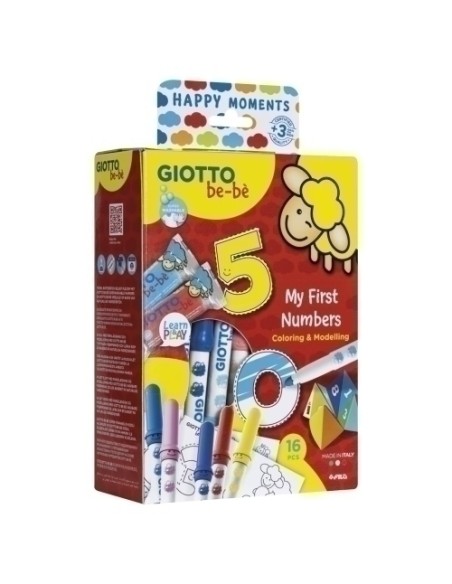 SET JUEGO GIOTTO BE-BE MY FIRST NUMBER - Pack de 4 unidades