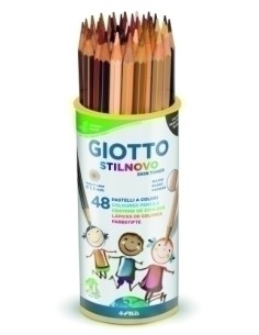 BOTE 48U LAPICES GIOTTO STILNOVO SKIN TONES
