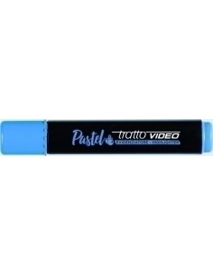 ROTUL.FLUOR TRATTO VIDEO PASTEL AZ C/12 - Pack de 12 unidades