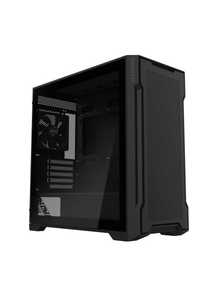 C102 GLASS Midi Tower Negro