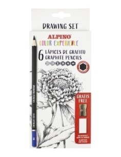 LAPIZ ALPINO GRAFITO COL.EXPERIENCE C/6
