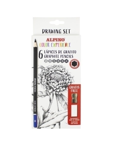 LAPIZ ALPINO GRAFITO COL.EXPERIENCE C/6