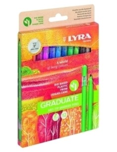 ROTUL.FIBRA LYRA GRADUATE ART TIP E/12