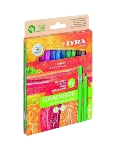 ROTUL.FIBRA LYRA GRADUATE ART TIP E/12