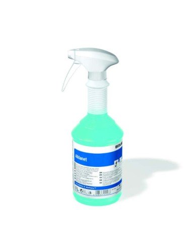 BOTELLA LIMPIACRISTALES Y MULTIUSOS PROFESIONAL 1L CON PULVERIZADOR  ALKLANET ECOLAB LI0T4