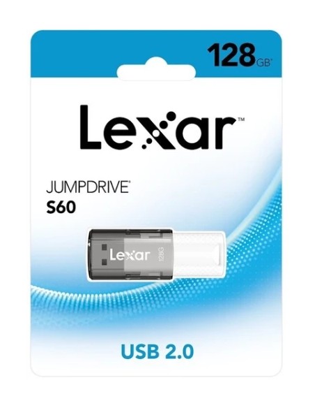 LEXAR 128GB JUMPDRIVE S60 USB 2.0 FLASH DRIVE