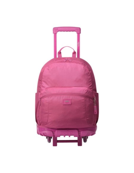 MOCHILA ESCOLAR CON RUEDAS COLOR ROSA - TRIK TOTTO MA03TKI003-23100-M89