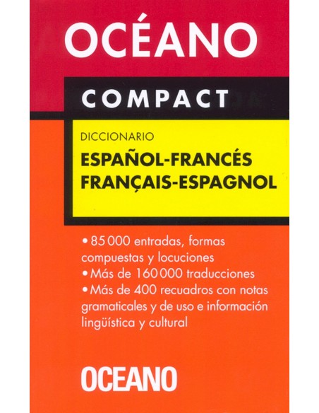 Oceano Compact Diccionario Espanol Frances Francais Espagnol