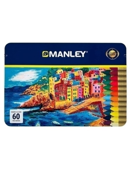 MANLEY CERAS EDICIÓN ESPECIAL 60 ANIVERSARIO CAJA METÁLICA 60 UDC/SURTIDOS