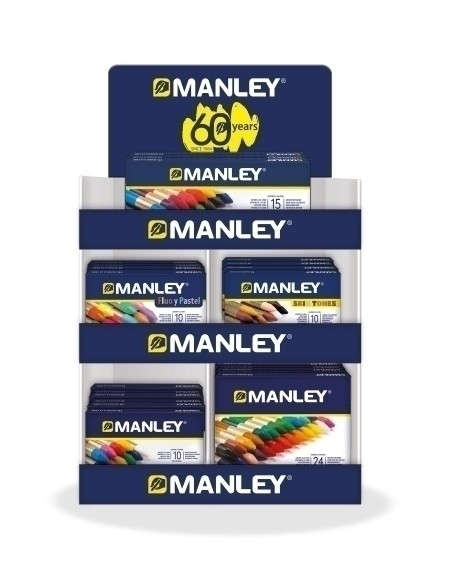 MANLEY CERAS CERAS EXPOSITOR SURTIDO MNC00201
