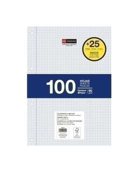 RECAMBIO MR NB-1 A4 125h 4 TAL. CD.4