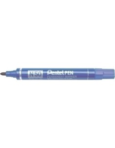 ROTULADOR PENTEL PERMAN. N-50 AZUL - Pack de 12 unidades