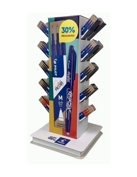 RECAMBIO PILOT FRIXION EXPOSITOR DE 60