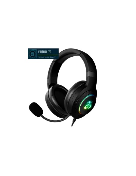 NEWSKILL AURICULARES GAMING SOBEK IVORY. RGB