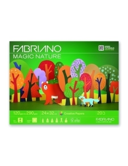 BLOC FABRIANO MANUAL. 20h. MAGIC NATURE