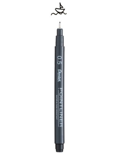ROTUL.PENTEL CALIBRADO POINTLINER 0,5