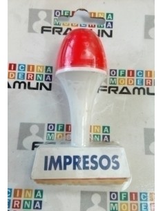 SELLO MANUAL  IMPRESOS - Pack de 6 unidades