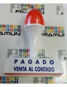 SELLO MANUAL  PAGADO VENTA AL CONTADO - Pack de 6 unidades