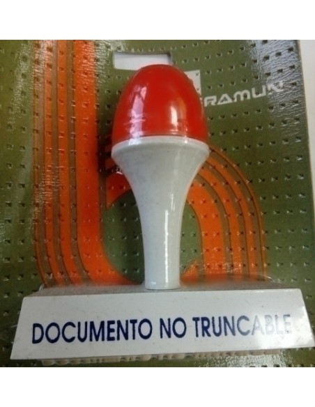 SELLO MANUAL  DOCUMENTO NO TRUNCABLE - Pack de 6 unidades