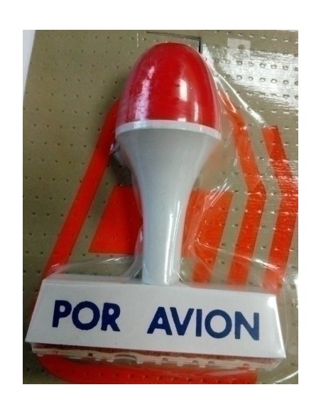 SELLO MANUAL  POR AVION - Pack de 6 unidades