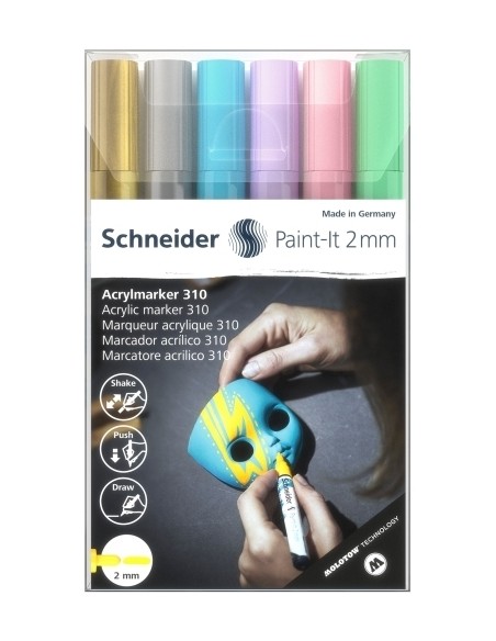 ROTUL.SCHNEIDER ACRYLIC SURT.2 E/6