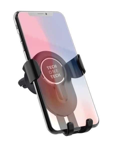 SOPORTE COCHE TECHONE PARA MOVIL NEGRO