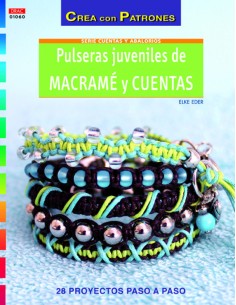 Pulseras juveniles de macrame y cuentas