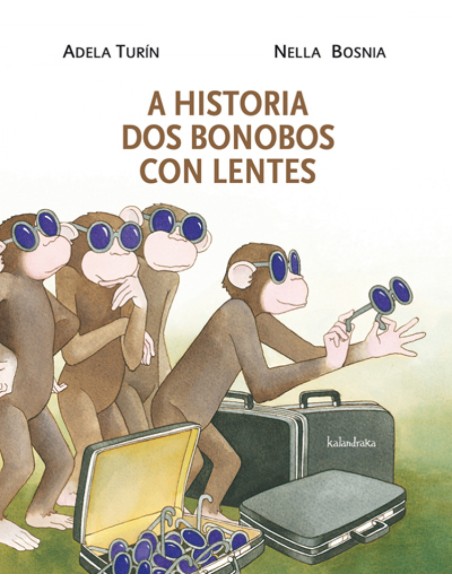 A historia dos bonobos con lentes