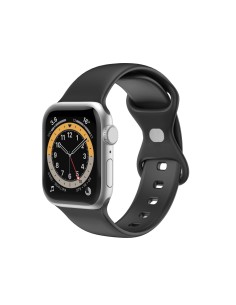 CORREA APPLE WATCH 42/44/45 SILI BK