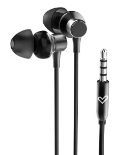 Metallized Auriculares Alámbrico Dentro de oído Llamadas/Música Negro