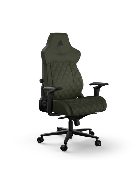 TC500 LUXE Silla para videojuegos de PC Asiento acolchado Verde TC500 LUXE Silla para videojuegos de PC Asiento acolchado Verde